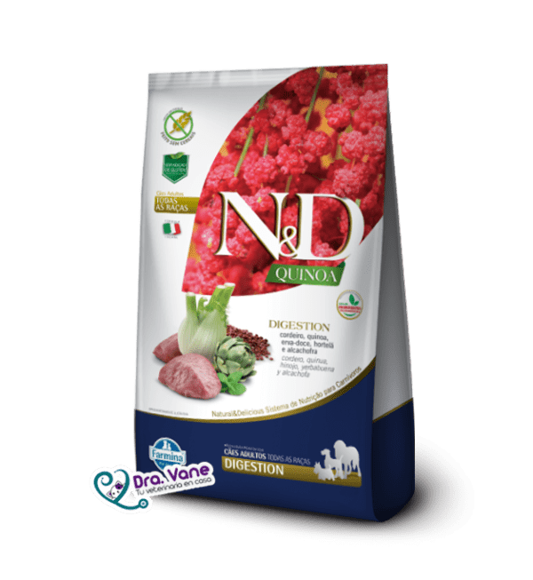 N & D Digestión Canino Cordero, Quinua, Hinojo 2.5 kg Dra. Vane