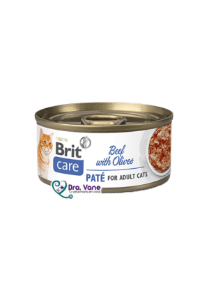 Brit Care Cat Beef Pate with Olives 70 gr.