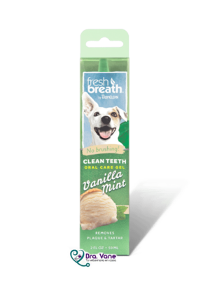 Gel Dental Perros Vainilla/Menta Clásico 59 ml