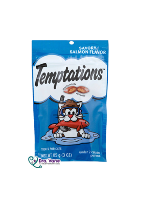 Temptations Treats Gatos Salmón