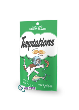Temptations Treats Gatos Mariscos
