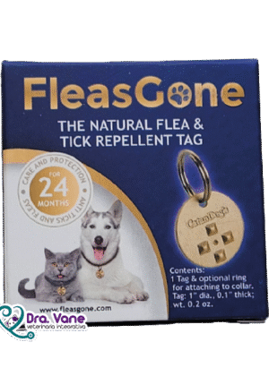 FLEASGONE MEDALLA ANTPULGAS ELECTROMAGNETICA 2 AÑOS PROTECCION