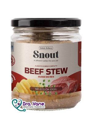 SNOUT HOLISTIC WELLNESS DOG BEEF 380G