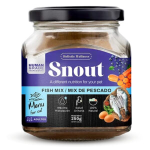 SNOUT HOLISTIC WELLNESS FISH MIX ADULT CAT - 250 gr
